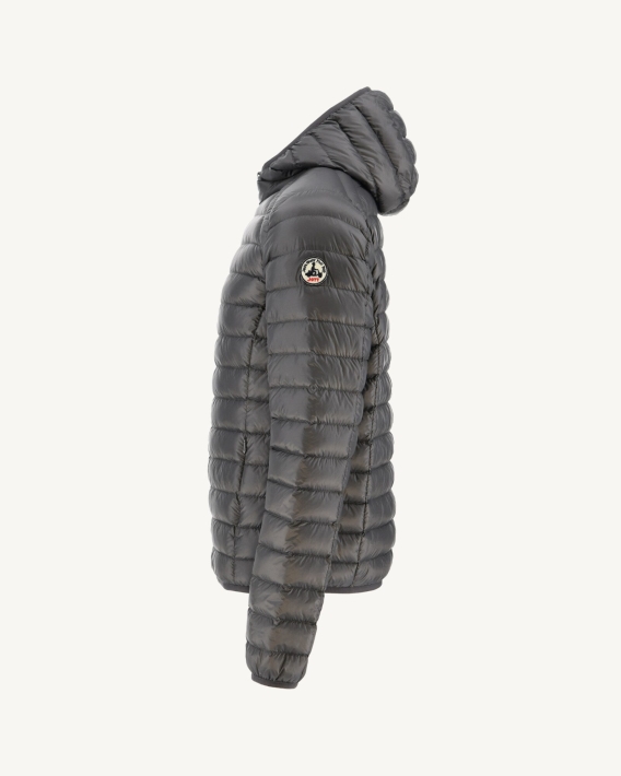 Doudoune Légère à Capuche Jott Anthracite Nico