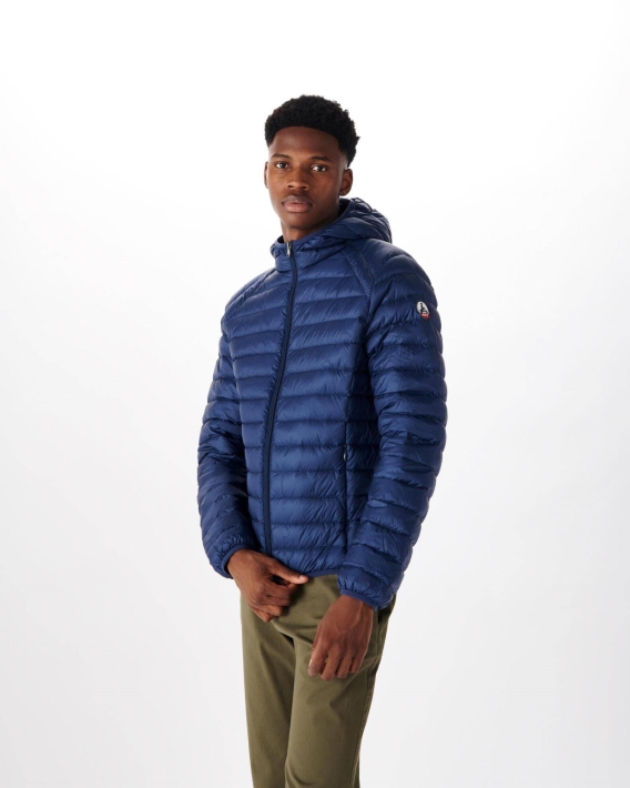Doudoune Légère à Capuche Jott Bleu Abysse Nico