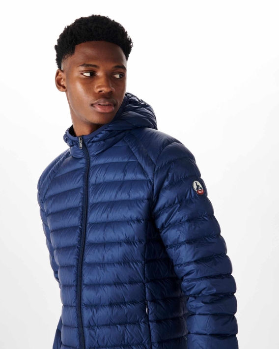 Doudoune Légère à Capuche Jott Bleu Abysse Nico