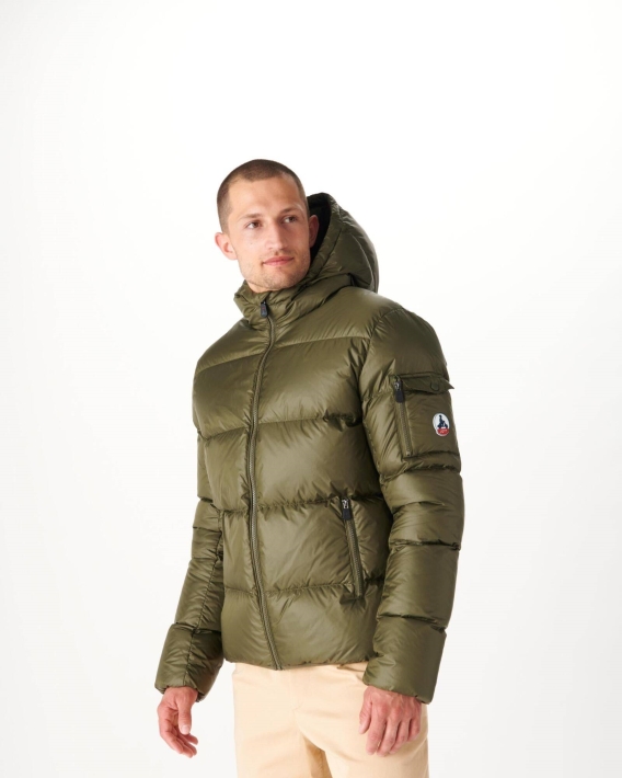Doudoune à Capuche Grand Froid Armée Java Jott