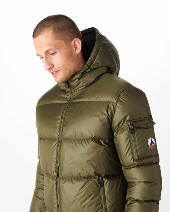 Doudoune à Capuche Grand Froid Armée Java Jott