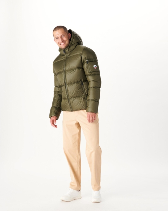 Doudoune à Capuche Grand Froid Armée Java Jott