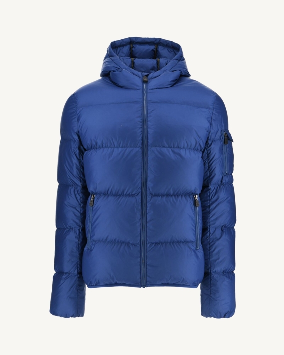 Jott Dark Denim Extrême Froid Doudoune à Capuche Java