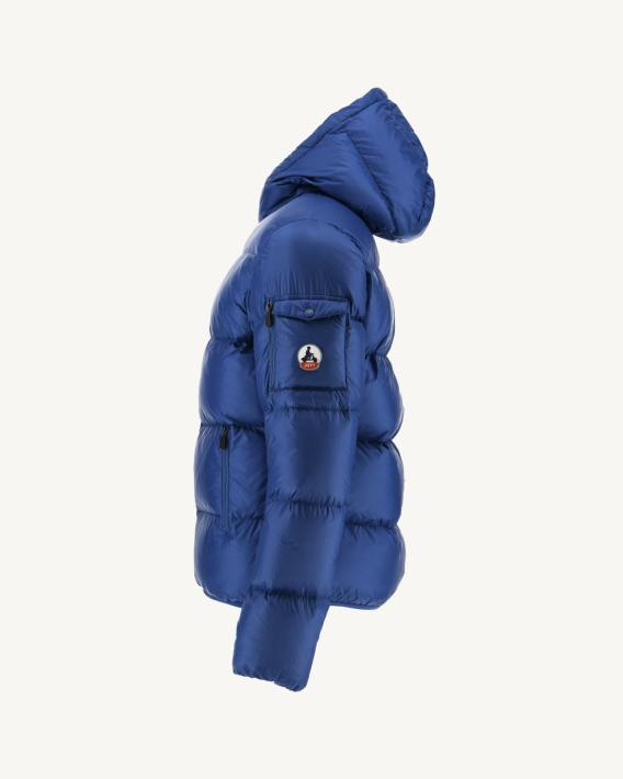 Jott Dark Denim Extrême Froid Doudoune à Capuche Java