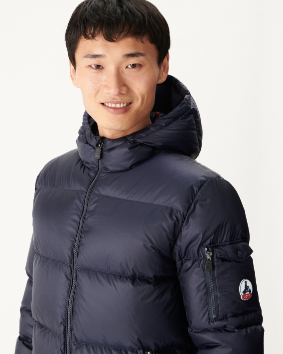 Doudoune Marine Grand Froid à Capuche Java Jott