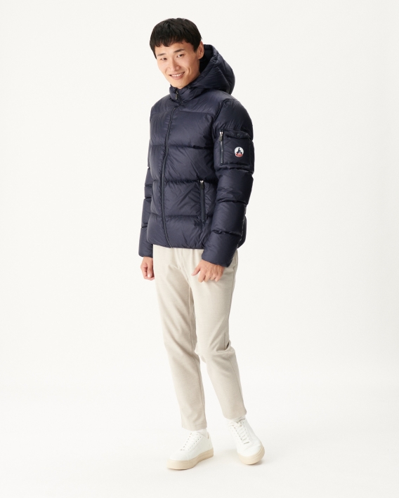 Doudoune Marine Grand Froid à Capuche Java Jott