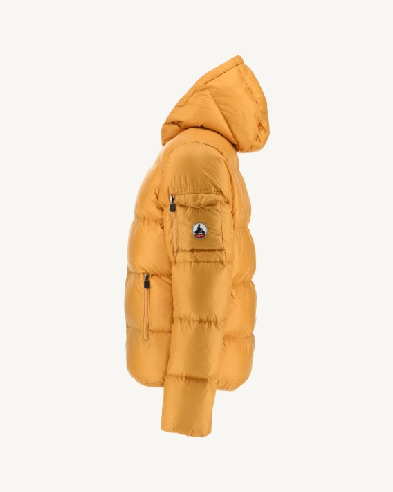 Jott Moutarde Doudoune à Capuche Grand Froid Java