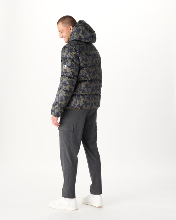 Jott Print Militaire Extreme Cold Doudoune à Capuche Java