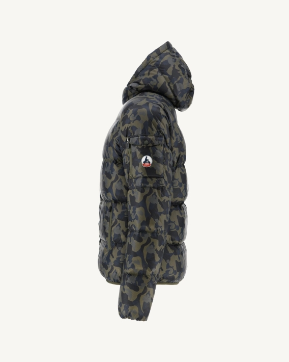 Jott Print Militaire Extreme Cold Doudoune à Capuche Java
