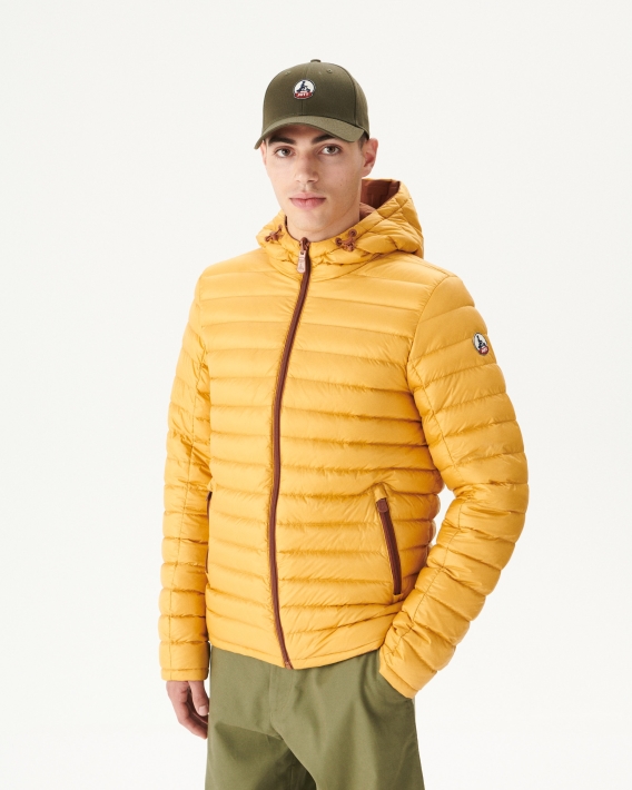 Doudoune Réversible à Capuche Caramel/moutarde Bergen Jott