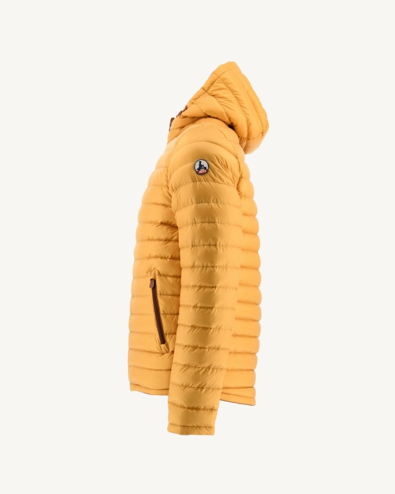 Doudoune Réversible à Capuche Caramel/moutarde Bergen Jott