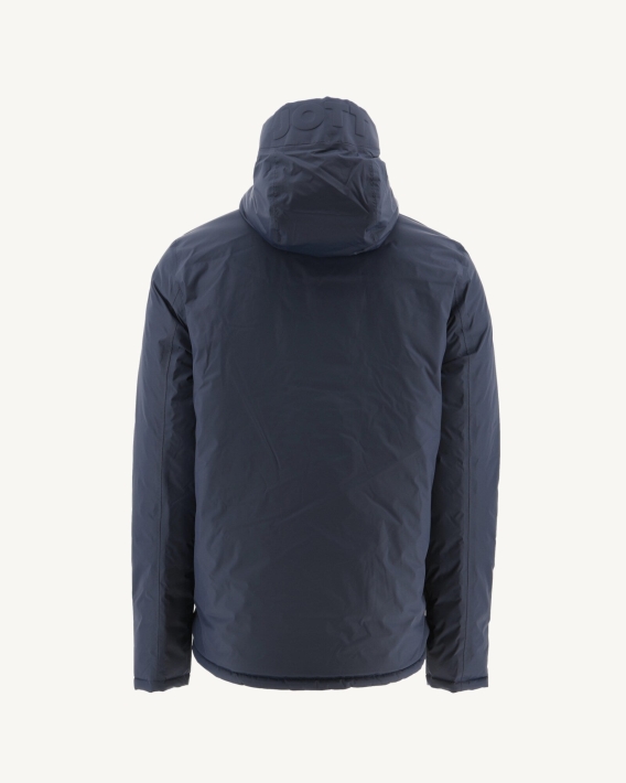 Doudoune Réversible à Capuche Jott Marine/rouge Bergen