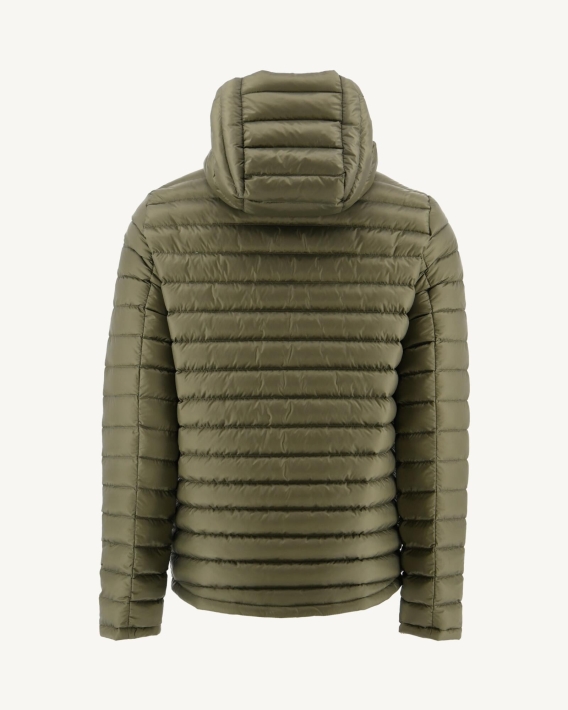 Doudoune Réversible à Capuche Sauge/army Bergen Jott