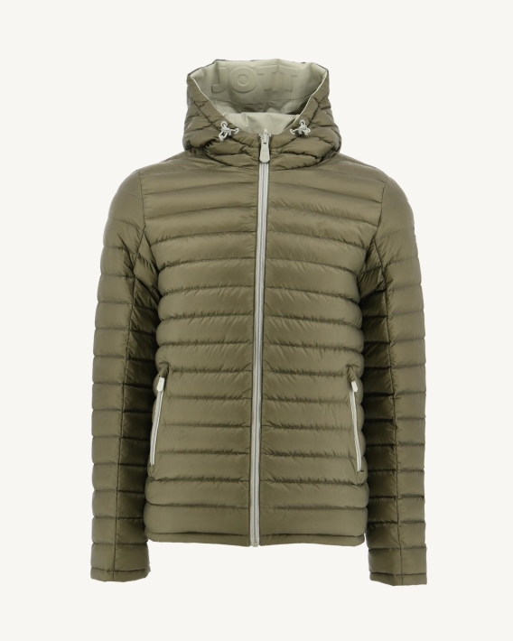 Doudoune Réversible à Capuche Sauge/army Bergen Jott