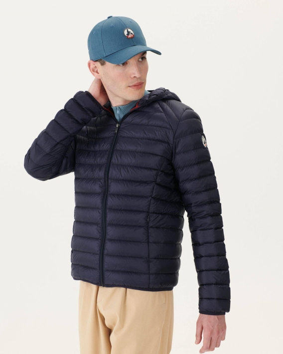 Doudoune Légère à Capuche Marine Nico Jott
