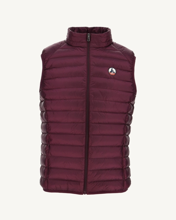 Doudoune Sans Manche Jott Aubergine Tom