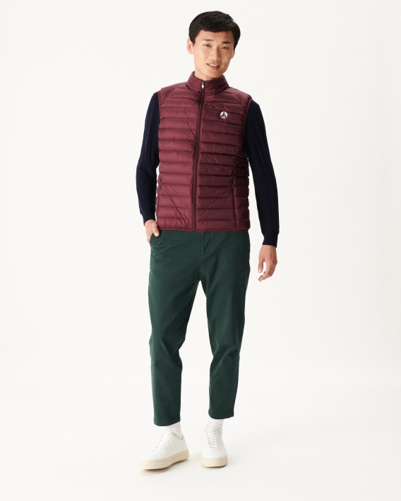 Doudoune Sans Manche Jott Aubergine Tom