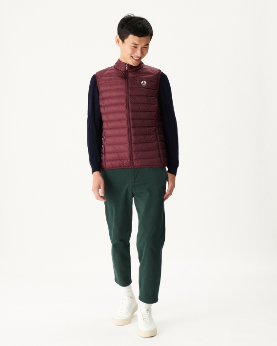 Doudoune Sans Manche Jott Aubergine Tom