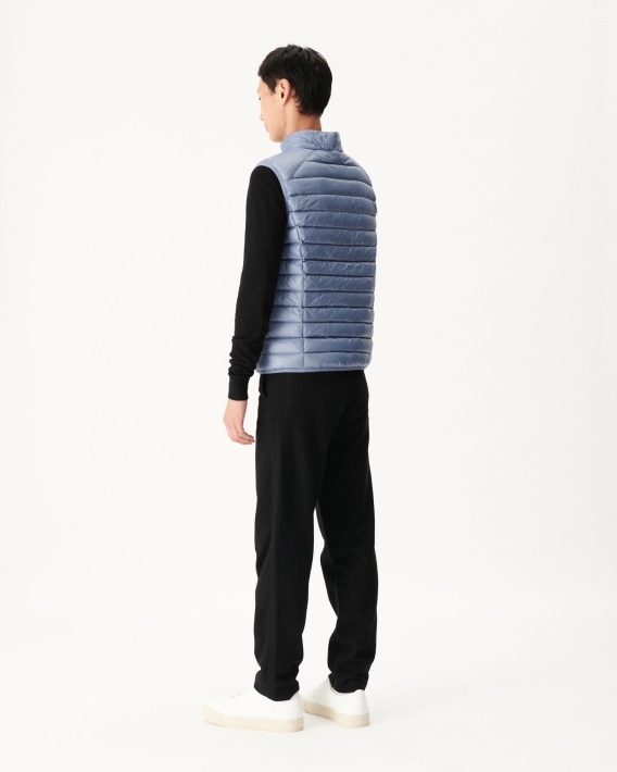Doudoune Sans Manche Jott Bleu Delave Tom