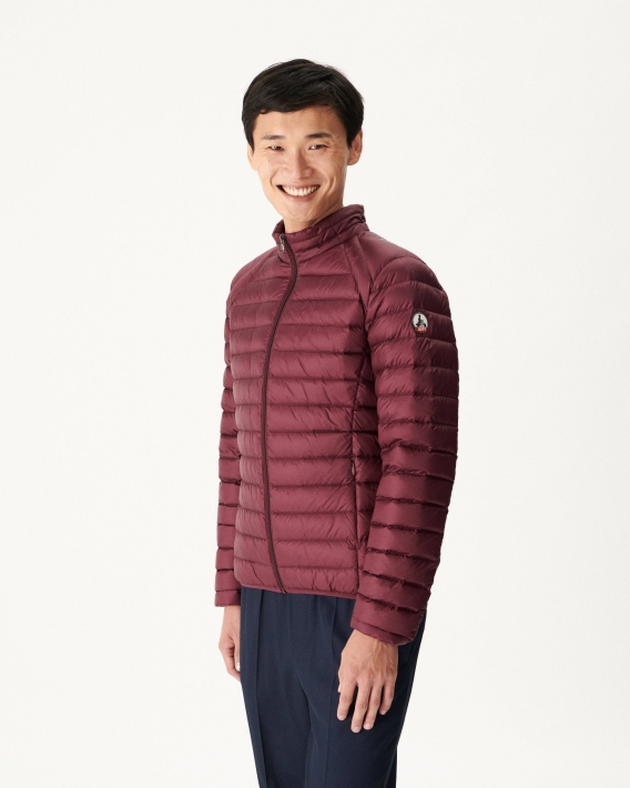 Doudoune Légère Aubergine Mat Jott