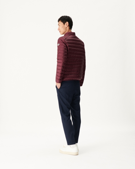 Doudoune Légère Aubergine Mat Jott