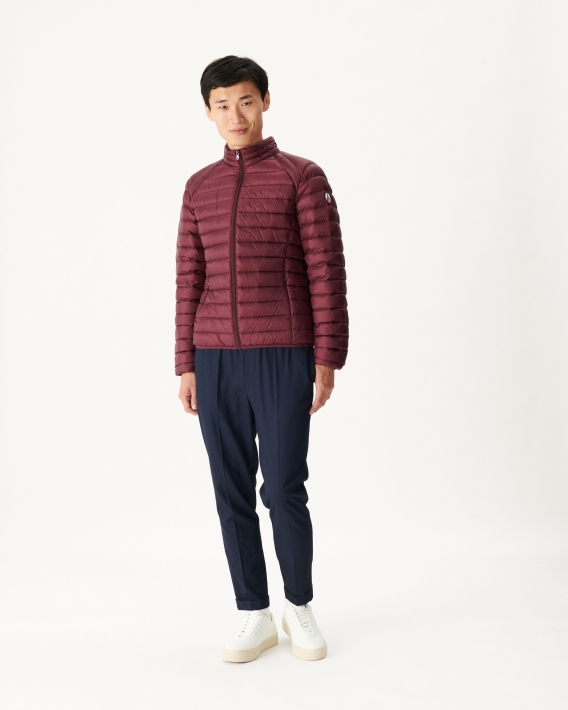 Doudoune Légère Aubergine Mat Jott