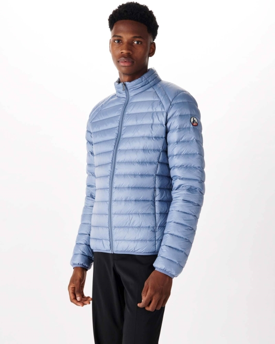 Doudoune Légère Jott Bleu Delave Mat