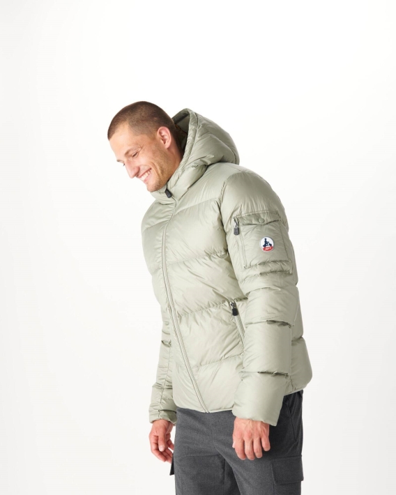 Doudoune à Capuche Grand Froid Sauge Java Jott