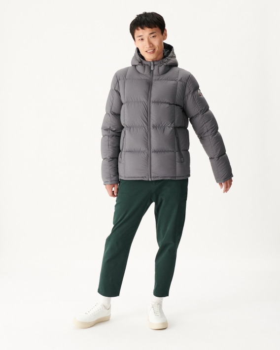 Doudoune Réversible à Capuche Grand Froid Jott Noir/anthracite Aspen
