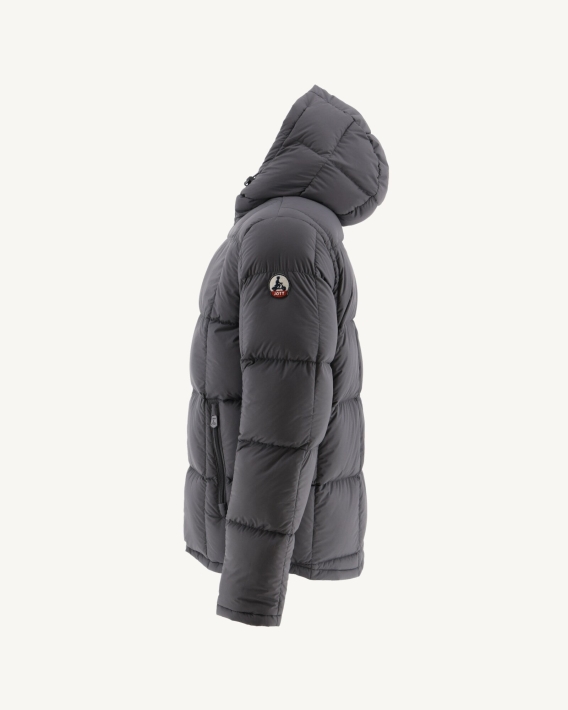 Doudoune Réversible à Capuche Grand Froid Jott Noir/anthracite Aspen