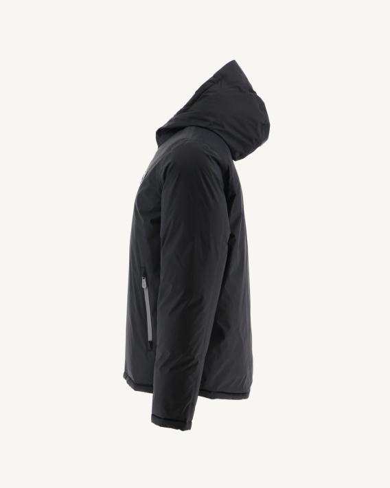 Doudoune Réversible à Capuche Grand Froid Jott Noir/anthracite Aspen