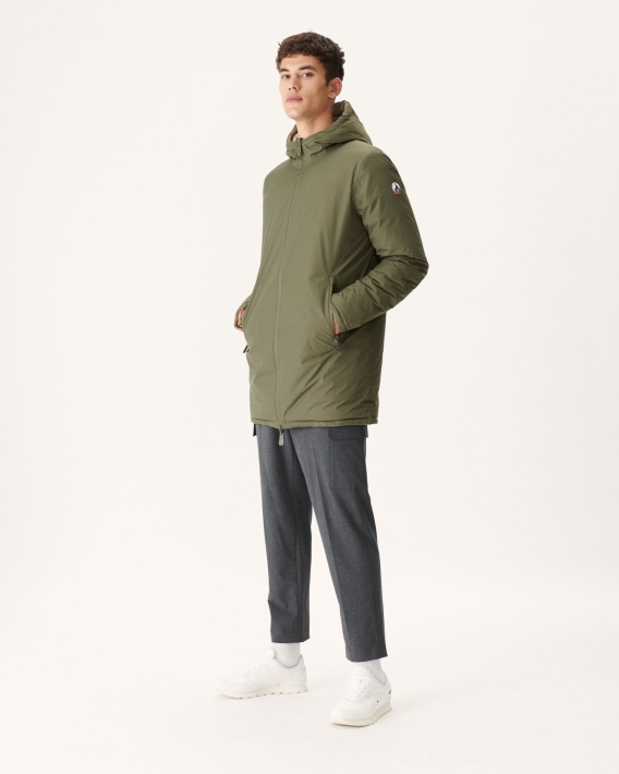Doudoune Légère Réversible Armée/beige Amsterdam Jott