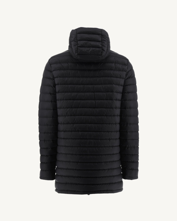 Doudoune Légère Réversible Imprimé Militaire/noir Amsterdam Jott