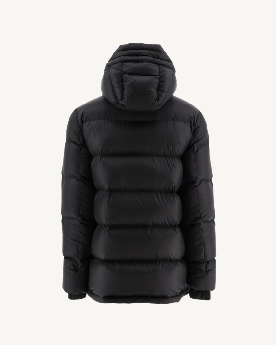 Doudoune à Capuche Grand Froid Noir Dakhla Jott