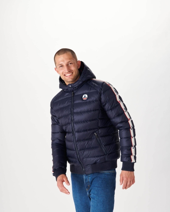 Doudoune à Capuche Jott Marine Grand Froid Ankara