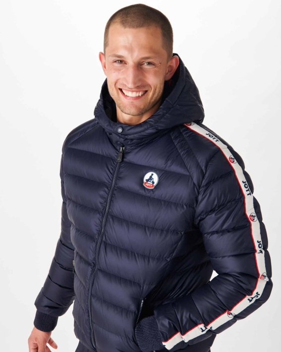 Doudoune à Capuche Jott Marine Grand Froid Ankara