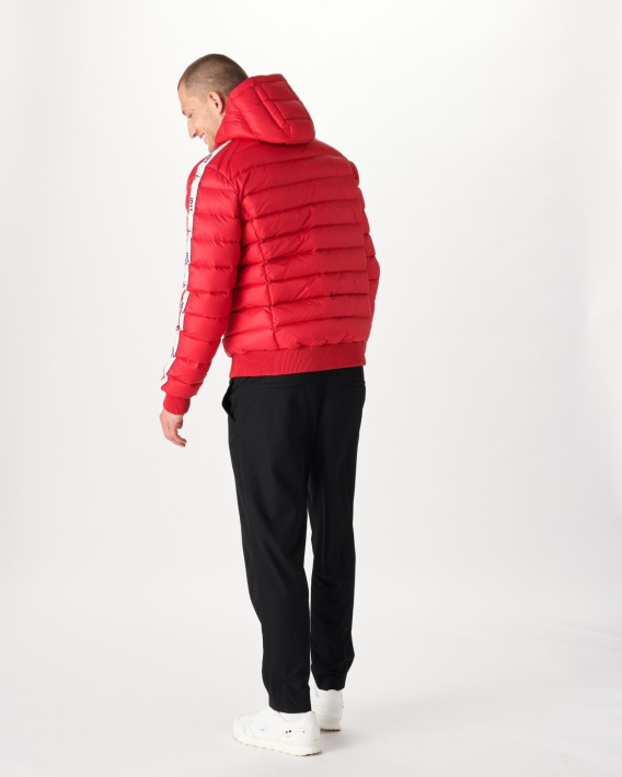 Doudoune à Capuche Rouge Extrême Froid Ankara Jott
