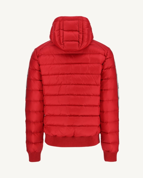Doudoune à Capuche Rouge Extrême Froid Ankara Jott
