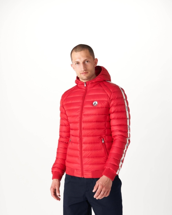Doudoune à Capuche Jott Rouge Colin