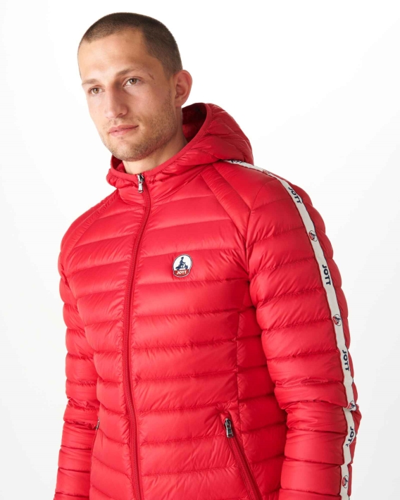 Doudoune à Capuche Jott Rouge Colin