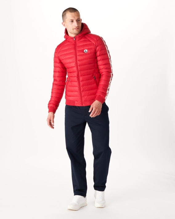 Doudoune à Capuche Jott Rouge Colin