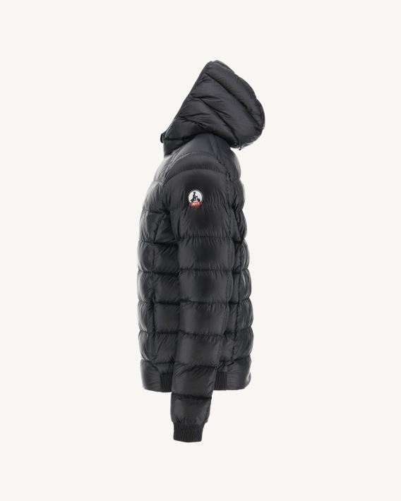 Doudoune Capuche Grand Froid Noir Nat Jott