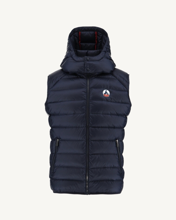 Doudoune Sans Manches Grand Froid Marine Silver Jot