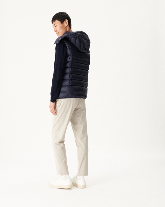 Doudoune Sans Manches Grand Froid Marine Silver Jot