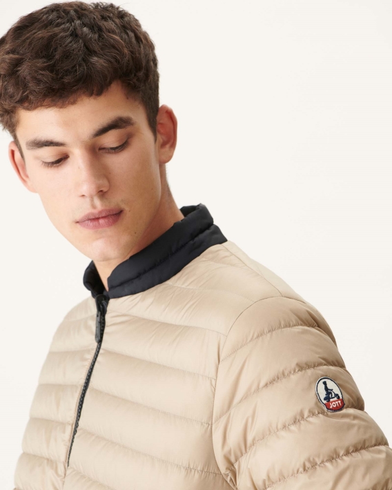Doudoune Réversible Noir/beige Bombay Jott