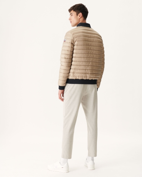 Doudoune Réversible Noir/beige Bombay Jott