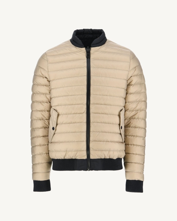Doudoune Réversible Noir/beige Bombay Jott