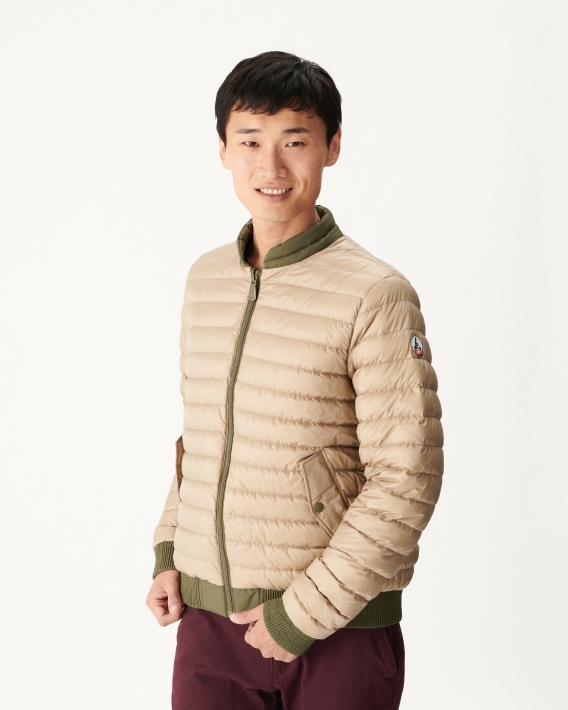 Doudoune Réversible Armée/beige Bombay Jott