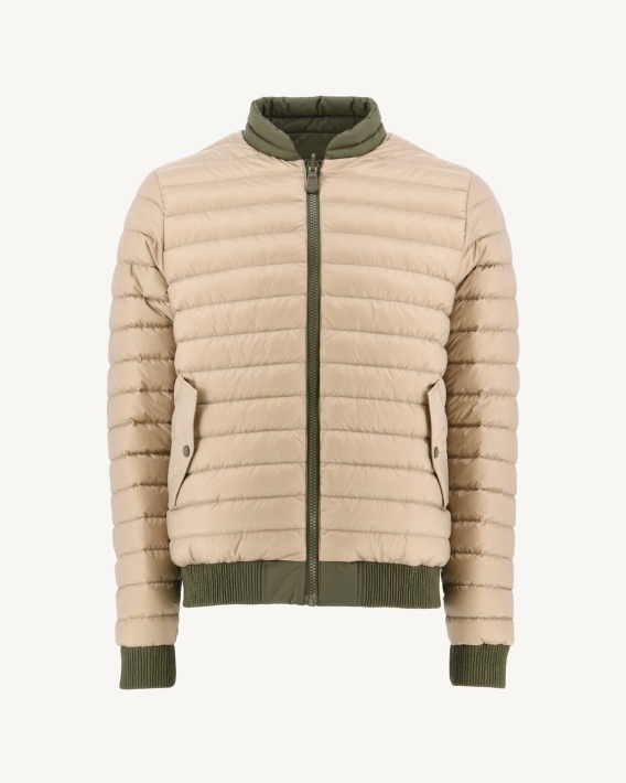 Doudoune Réversible Armée/beige Bombay Jott