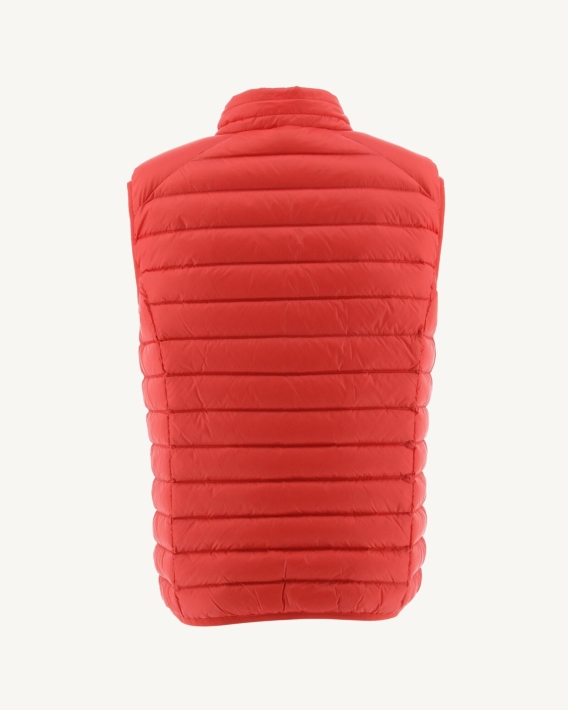 Doudoune Sans Manches Rouge Feu Tom Hot